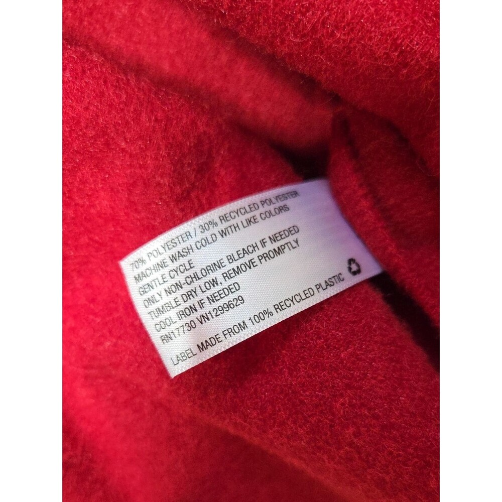 Wild Fable Red Oversize Button Front Shacket - Picture 3 of 7